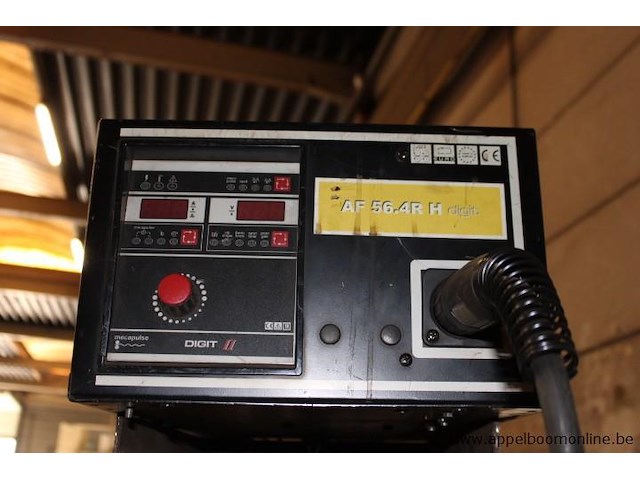 Mig/mag lasapparaat, leon welda, mig 356 micro, met af 56.4r h draadaanvoerunit, 300a, 230v/400v, werking niet gekend - afbeelding 5 van  5