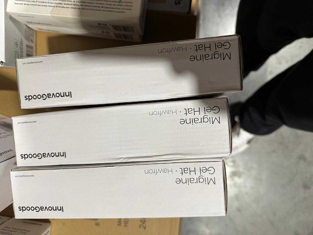 Migraine gel hat – innovagoods – 4 stuks - afbeelding 2 van  4