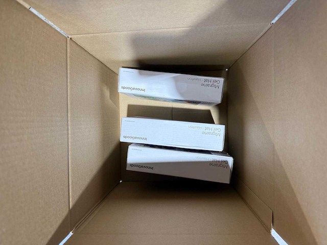 Migraine gel hat – innovagoods – 4 stuks - afbeelding 3 van  4