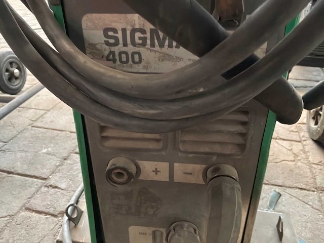 Migtronic sigma 400 mig lasapparaat na te zien!! - afbeelding 2 van  2