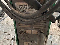 Migtronic sigma 400 mig lasapparaat na te zien!! - afbeelding 2 van  2