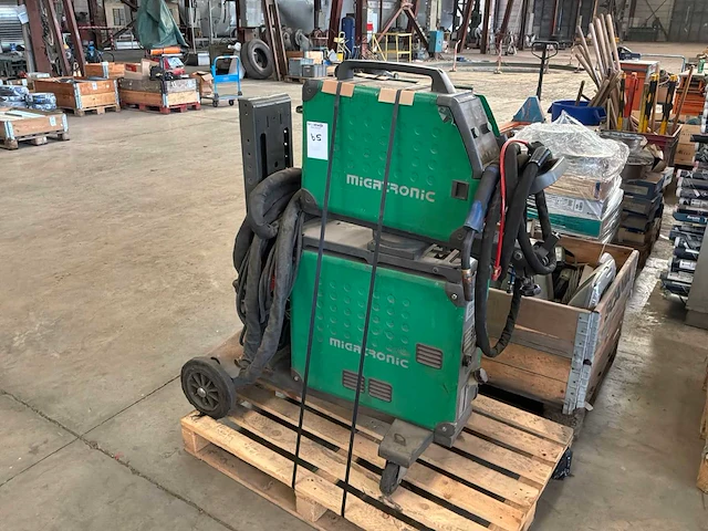 Migtronic sigma 400 mig lasapparaat niet werkend - afbeelding 1 van  4