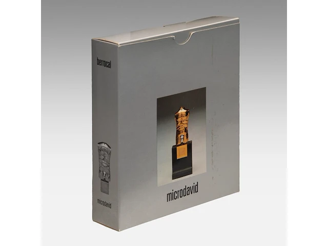 Miguel berrocal (1933-2006), 'microdavid' pendant, bronze 6 cm. (2.35 in.) - afbeelding 5 van  8