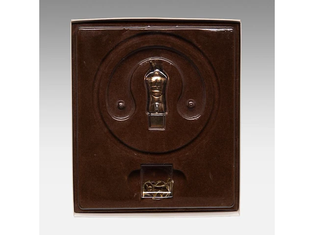 Miguel berrocal (1933-2006), 'microdavid' pendant, bronze 6 cm. (2.35 in.) - afbeelding 6 van  8