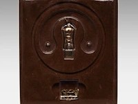 Miguel berrocal (1933-2006), 'microdavid' pendant, bronze 6 cm. (2.35 in.) - afbeelding 6 van  8