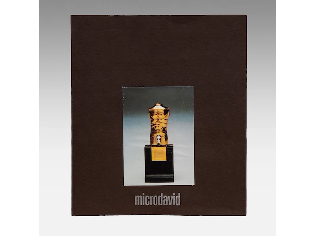 Miguel berrocal (1933-2006), 'microdavid' pendant, bronze 6 cm. (2.35 in.) - afbeelding 8 van  8