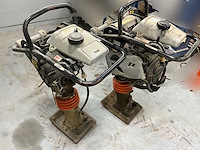 Mikasa mtx-60e trilstamper - honda gx100 (2x) - afbeelding 1 van  8