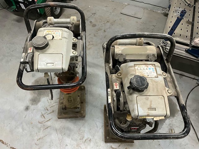 Mikasa mtx-60e trilstamper - honda gx100 (2x) - afbeelding 2 van  8