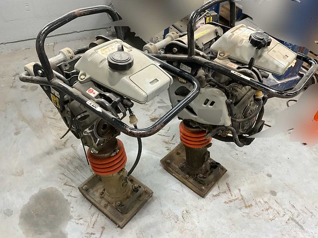 Mikasa mtx-60e trilstamper - honda gx100 (2x) - afbeelding 1 van  8