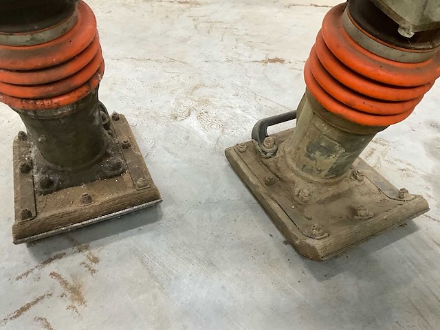 Mikasa mtx-60e trilstamper - honda gx100 (2x) - afbeelding 7 van  8