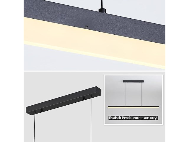 Mikeru dimbare moderne led-hanglamp (120 cm) - afbeelding 5 van  5