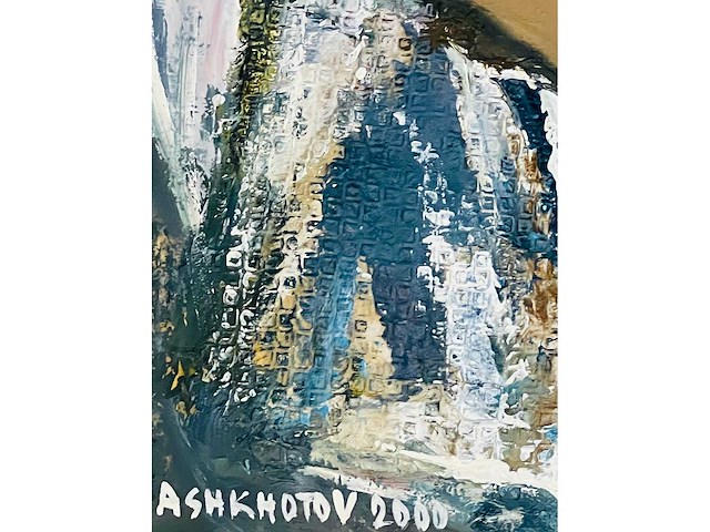 Mikhail ashkotov - naakt - pastel - afbeelding 3 van  4