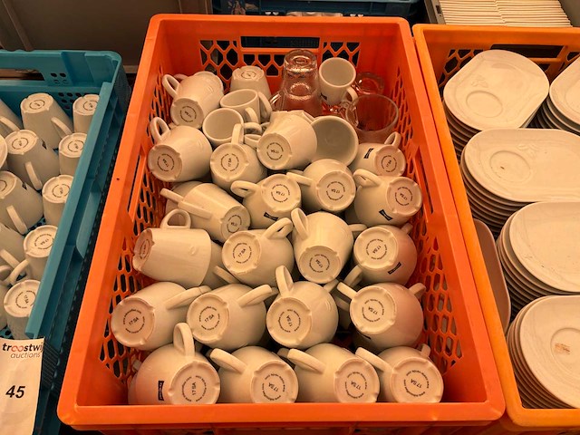 Miko partij koffietassen en ondertassen - afbeelding 3 van  5