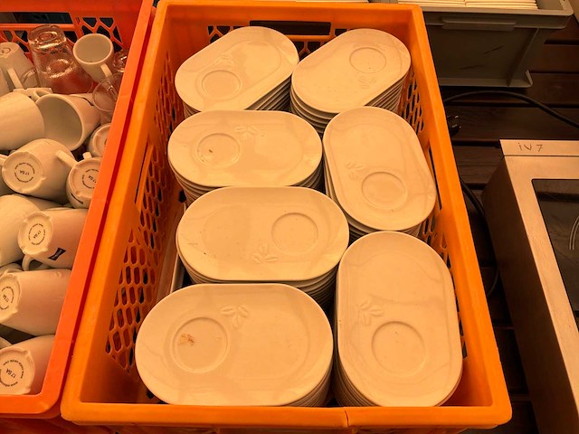 Miko partij koffietassen en ondertassen - afbeelding 4 van  5