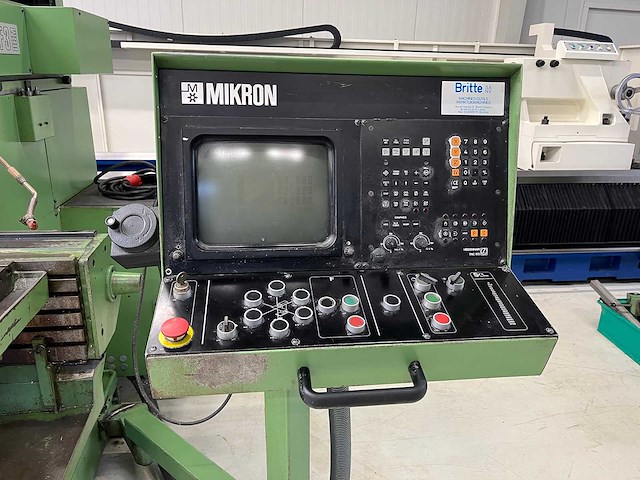 Mikron - wf31dcm - cnc freesmachine - afbeelding 5 van  5