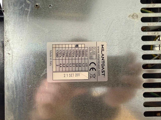 Milan toasti - contactgrill - bak- en grillapparaat - afbeelding 4 van  5