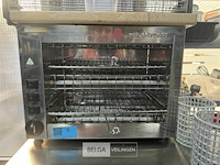 Milantoast broodrooster inox