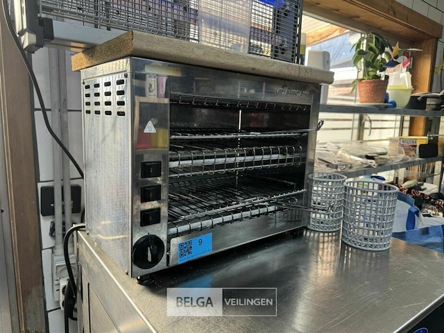 Milantoast broodrooster inox - afbeelding 3 van  4