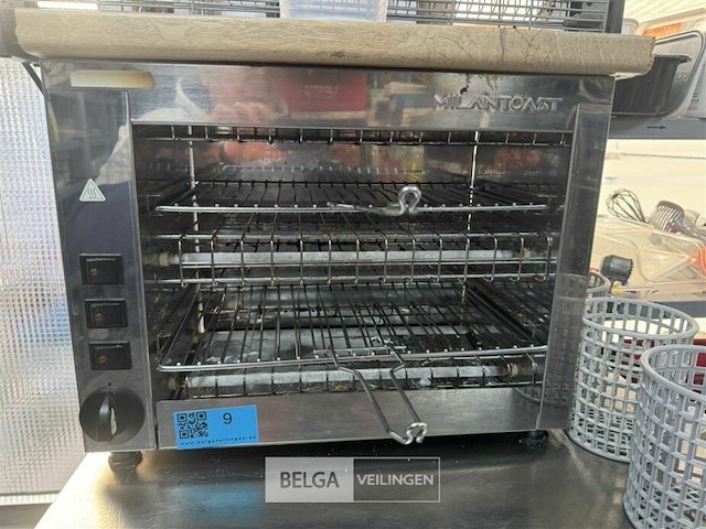 Milantoast broodrooster inox - afbeelding 4 van  4
