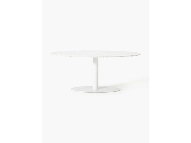 Miley ovale marmeren tafel - westwing collectie - afbeelding 2 van  4