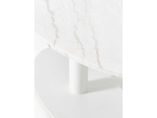 Miley ovale marmeren tafel - westwing collectie - afbeelding 3 van  4
