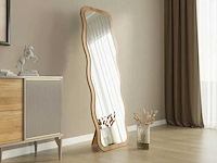 Milieuvriendelijke spiegel met frame en wandbeugel in 100% mdf xl - afbeelding 1 van  6