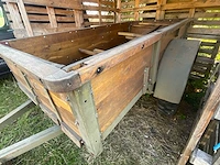 Militaire kipper – houten aanhanger autotrailer - afbeelding 5 van  8