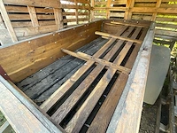 Militaire kipper – houten aanhanger autotrailer - afbeelding 4 van  8