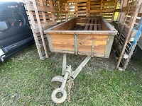 Militaire kipper – houten aanhanger autotrailer - afbeelding 6 van  8