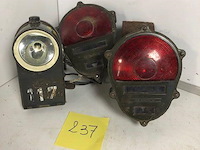 Militaire lamp 3 items - afbeelding 1 van  2