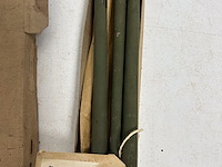 Militaria 6 x doos met 3 engelse antenna rods - afbeelding 3 van  3
