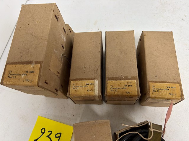 Militaria 6 x engelse connectors cable - afbeelding 4 van  4