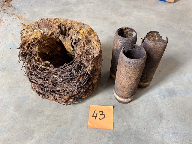 Militaria grondvondsten relics wo1 - afbeelding 1 van  3