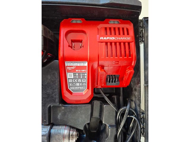 Milwaukee - hamerboor - milwaukee m18 brandstof – fpd2 hamerboor/driver kit + fid2 slagschroevende - afbeelding 2 van  6