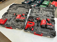 Milwaukee accu-boorhamer (2x) - afbeelding 1 van  8