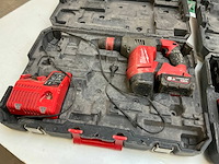 Milwaukee accu-boorhamer (2x) - afbeelding 2 van  8