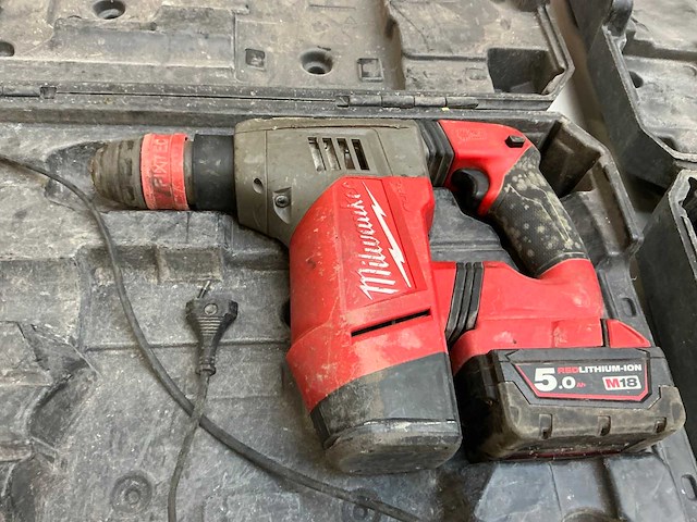 Milwaukee accu-boorhamer (2x) - afbeelding 3 van  8