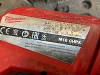 Milwaukee accu-boorhamer (2x) - afbeelding 4 van  8