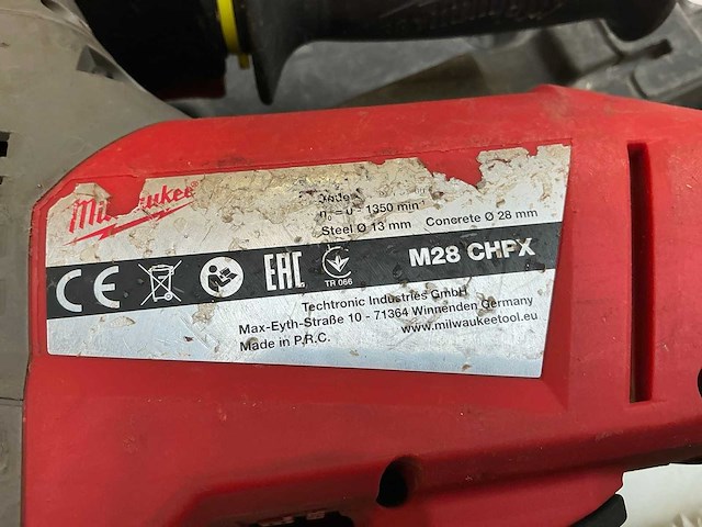 Milwaukee accu-boorhamer (2x) - afbeelding 7 van  8