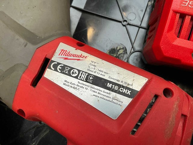 Milwaukee accugereedschap (2x) - afbeelding 3 van  7