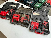 Milwaukee accugereedschap (3x) - afbeelding 1 van  8