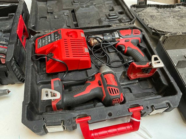 Milwaukee accugereedschap (4x) - afbeelding 10 van  12