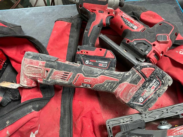 Milwaukee accugereedschappen (4x) - afbeelding 2 van  11