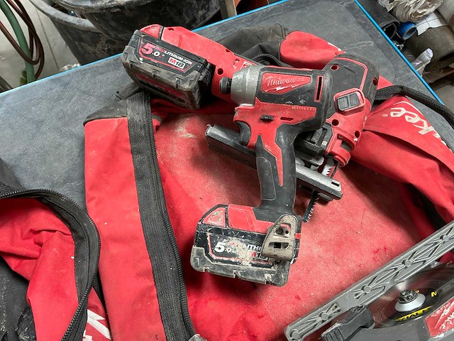 Milwaukee accugereedschappen (4x) - afbeelding 9 van  11
