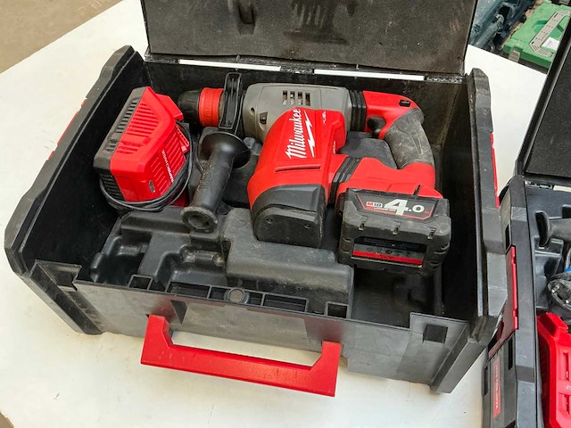 Milwaukee boormachine (2x) - afbeelding 4 van  7