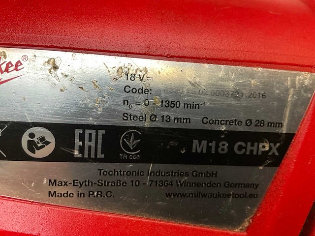Milwaukee boormachine (2x) - afbeelding 6 van  7