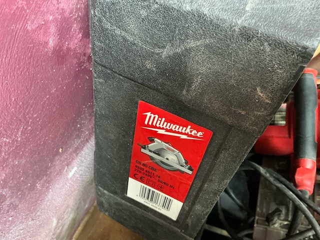 Milwaukee cs 85 cbe cirkelzaagmachine - afbeelding 6 van  6