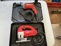 Milwaukee decoupeerzaag + gyproc schroefmachine (2x) - afbeelding 1 van  3