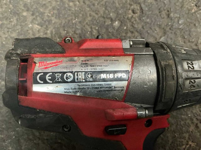 Milwaukee divers accu gereedschap (5x) - afbeelding 3 van  13