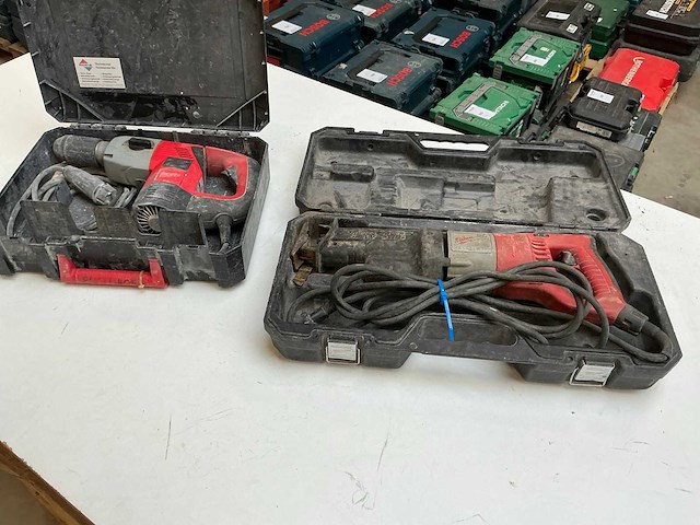 Milwaukee elektrische gereedschappen (2x) - afbeelding 1 van  6